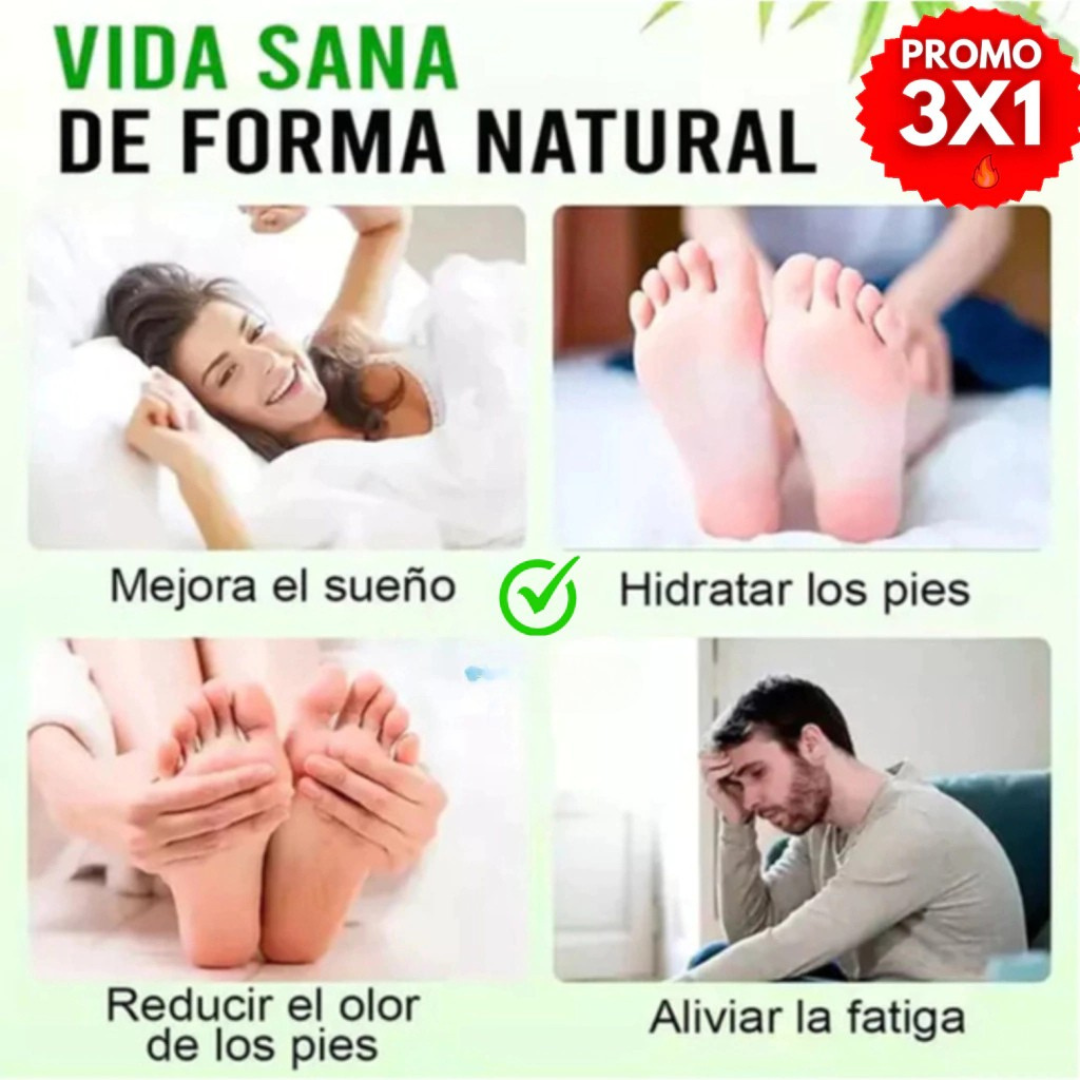 ¡PROMO 3x1! Kinoki Detox Parche desintoxicación